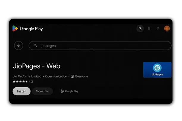 MagisTV Box - Descargar la última versión gratis 7 Cómo usar el navegador JioPages
